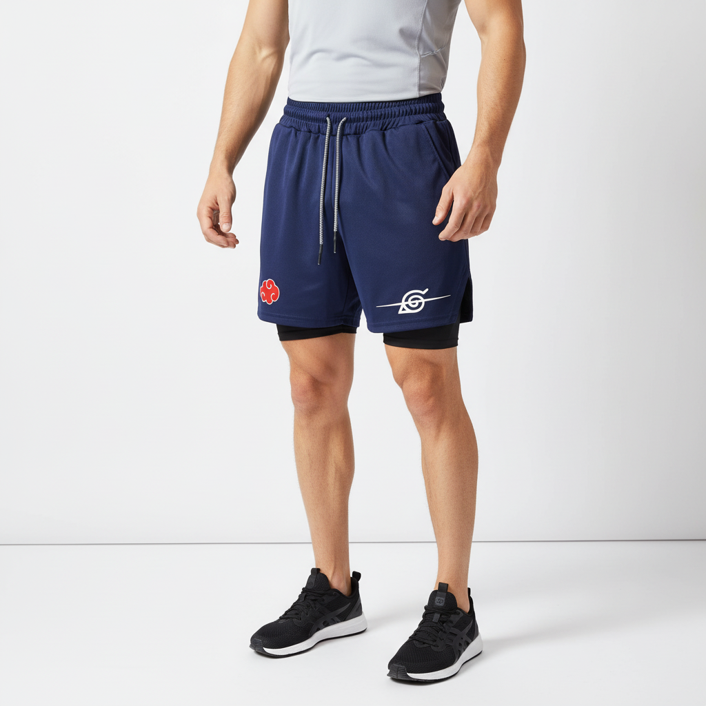 Nordspur | Viroxen Double Layer Athletic Shorts