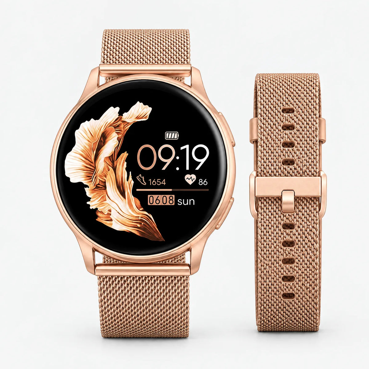 Nordspur | Vitalia Runde Digitale Smartwatch