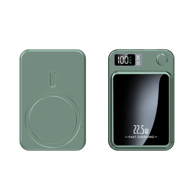 Magnetische Powerbank 50000mAh mit Schnellladung und digitalem Display