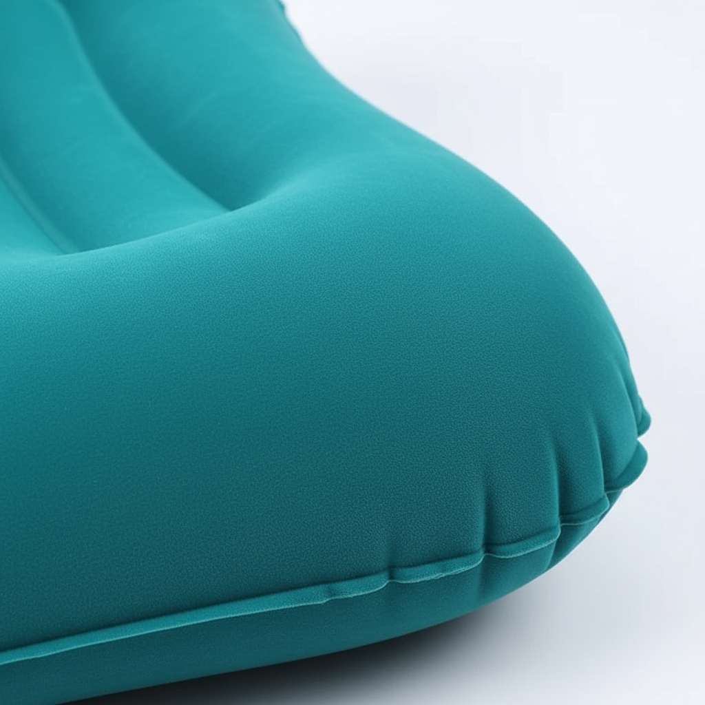 Aufblasbares Reisekissen mit ergonomischer Nackenunterstützung