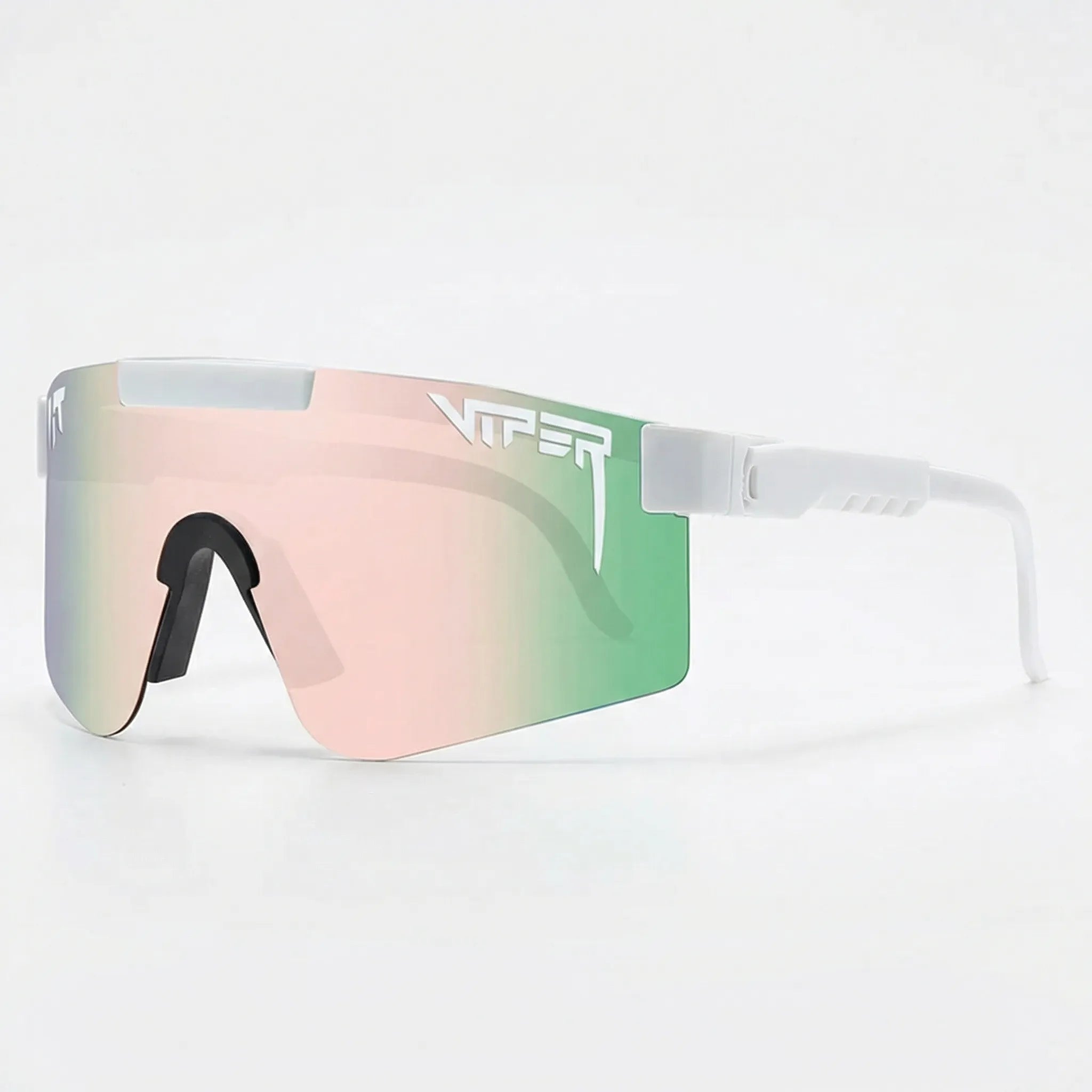 Wraparound-Sportsonnenbrille mit UV400-Gläsern winddicht Radfahren