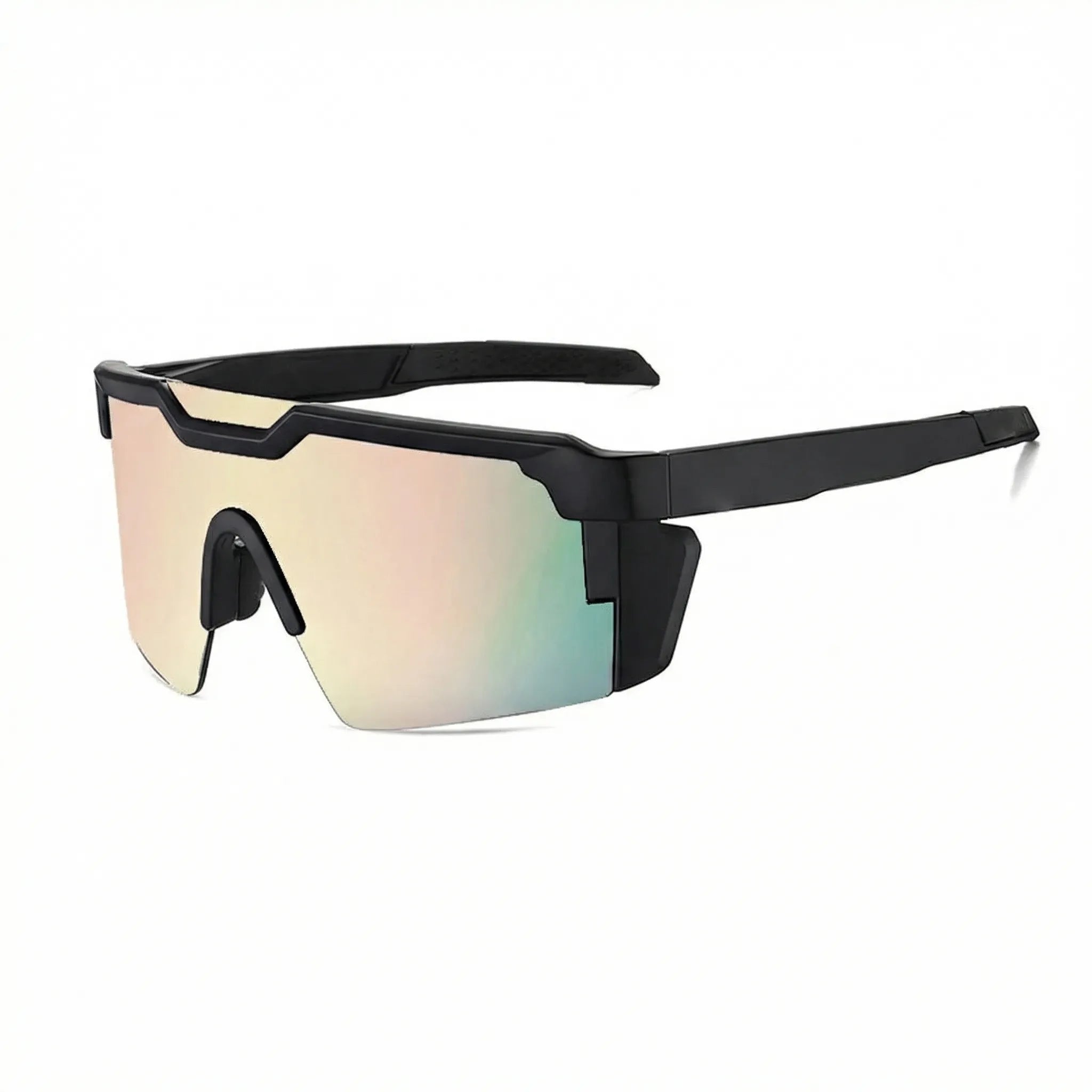 Sportsonnenbrille mit umschließender Schutzlinse für Radfahren und Outdoor