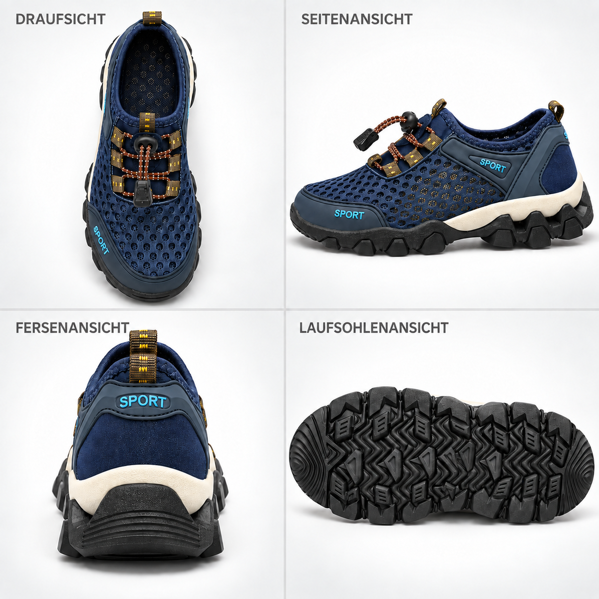 Nordspur | Waverun Leichte atmungsaktive Wassersportschuhe
