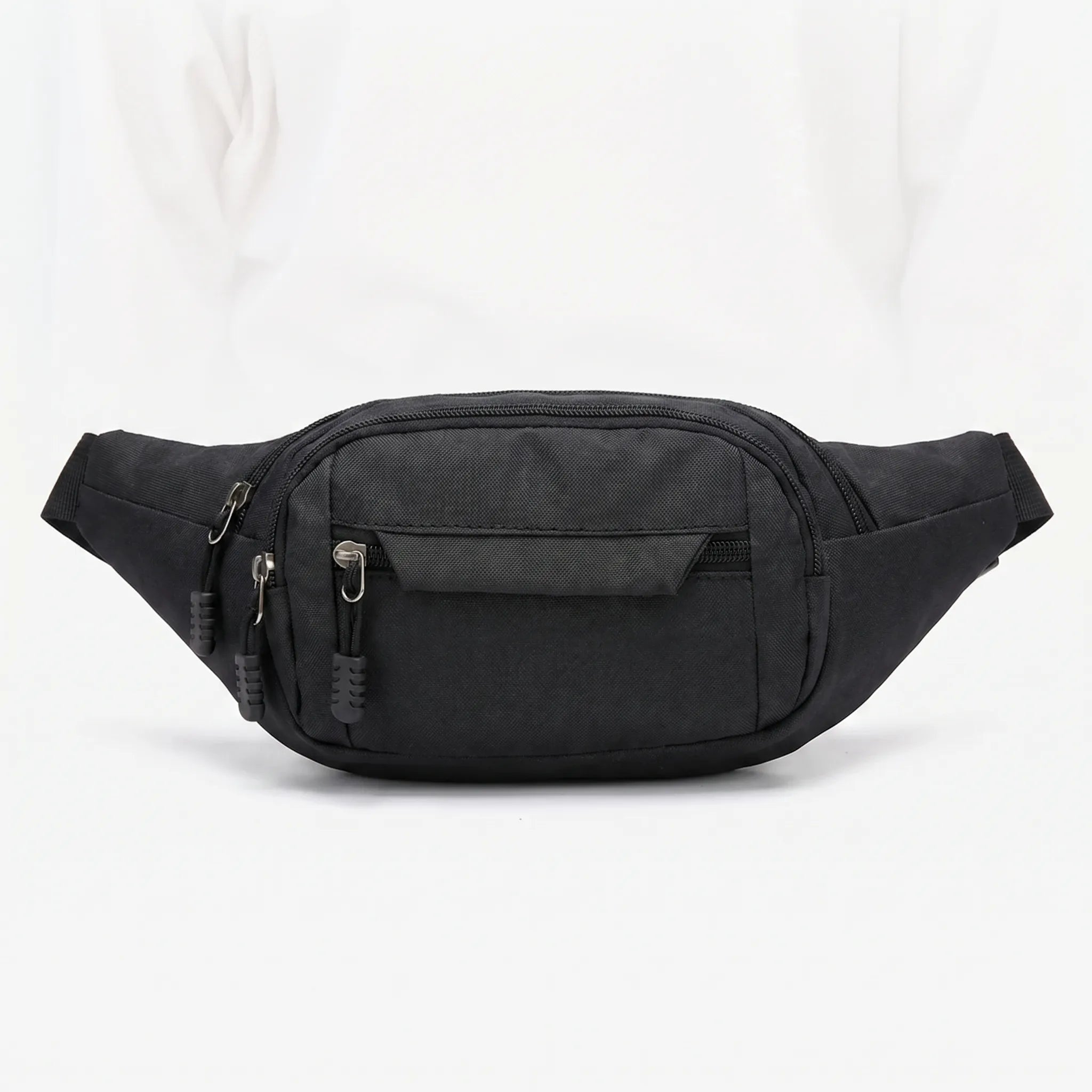 Herren-Gürteltasche wasserfest mit Reißverschlusstaschen und verstellbarem Gurt