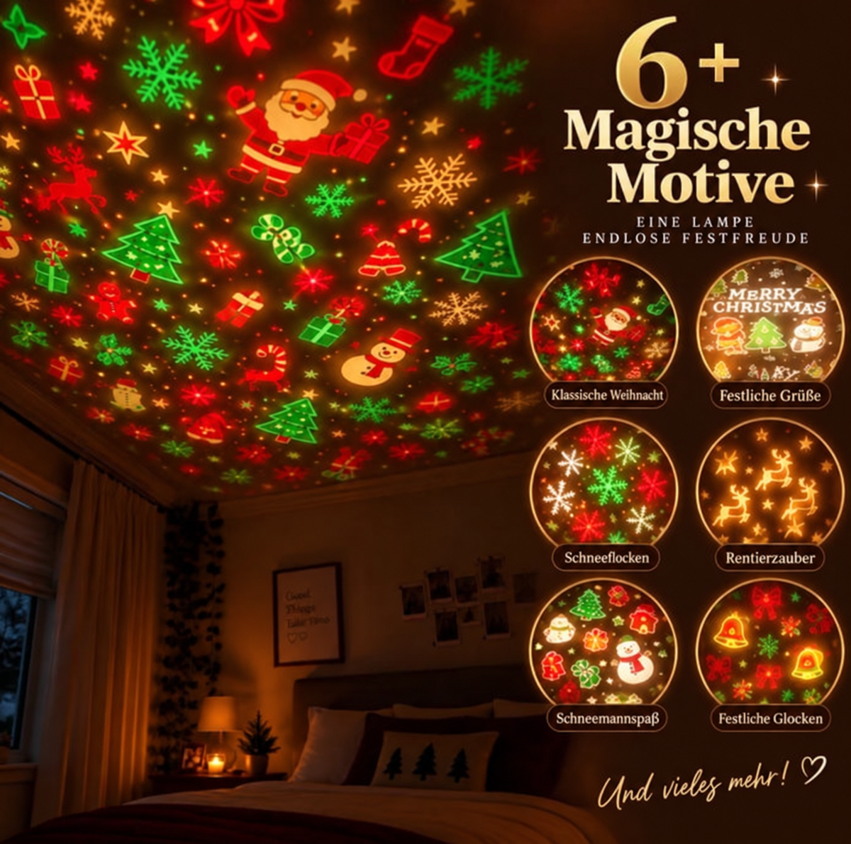 Nordspur | Weihnachtsbaum-Projektor-Lampe