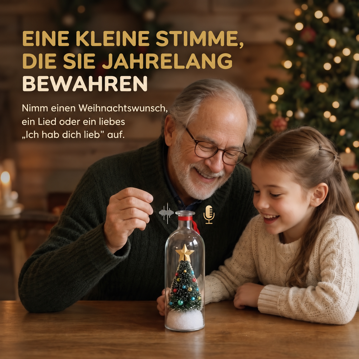 Nordspur | Weihnachtserinnerung zum Aufnehmen eigener Sprachnachrichten