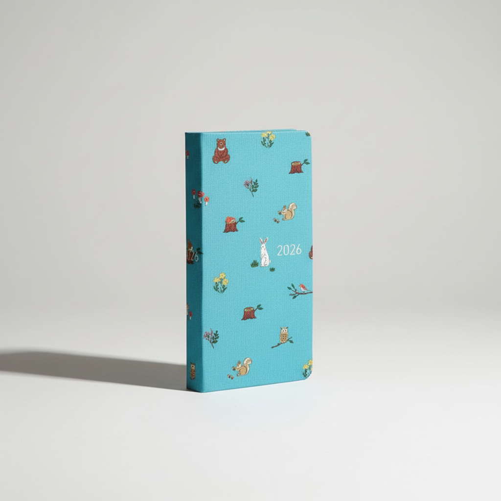 A5 Schülerplaner mit Wildtier-Motiven rutschfester Gewohnheits-Tracker