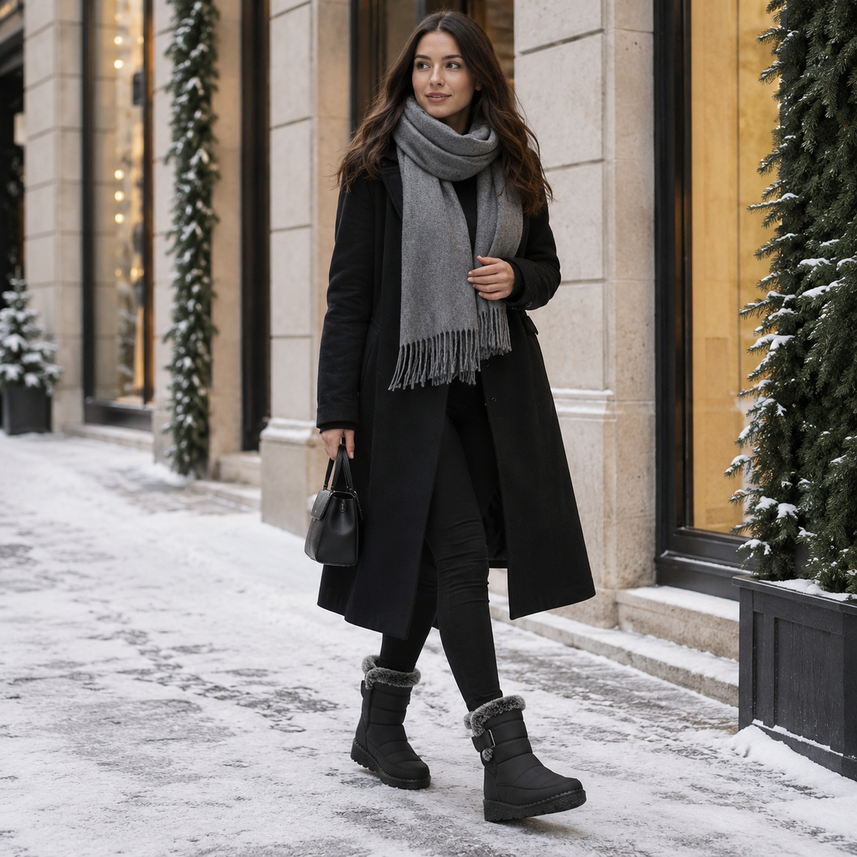 Nordspur | Damen Winterstiefel gefüttert wasserdicht