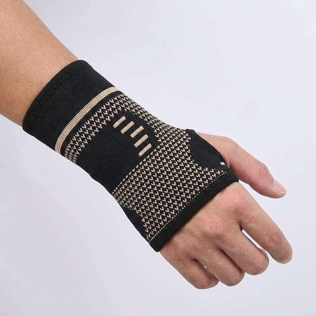 Elastische Handgelenkstütze mit Kompression für Sport und Alltag