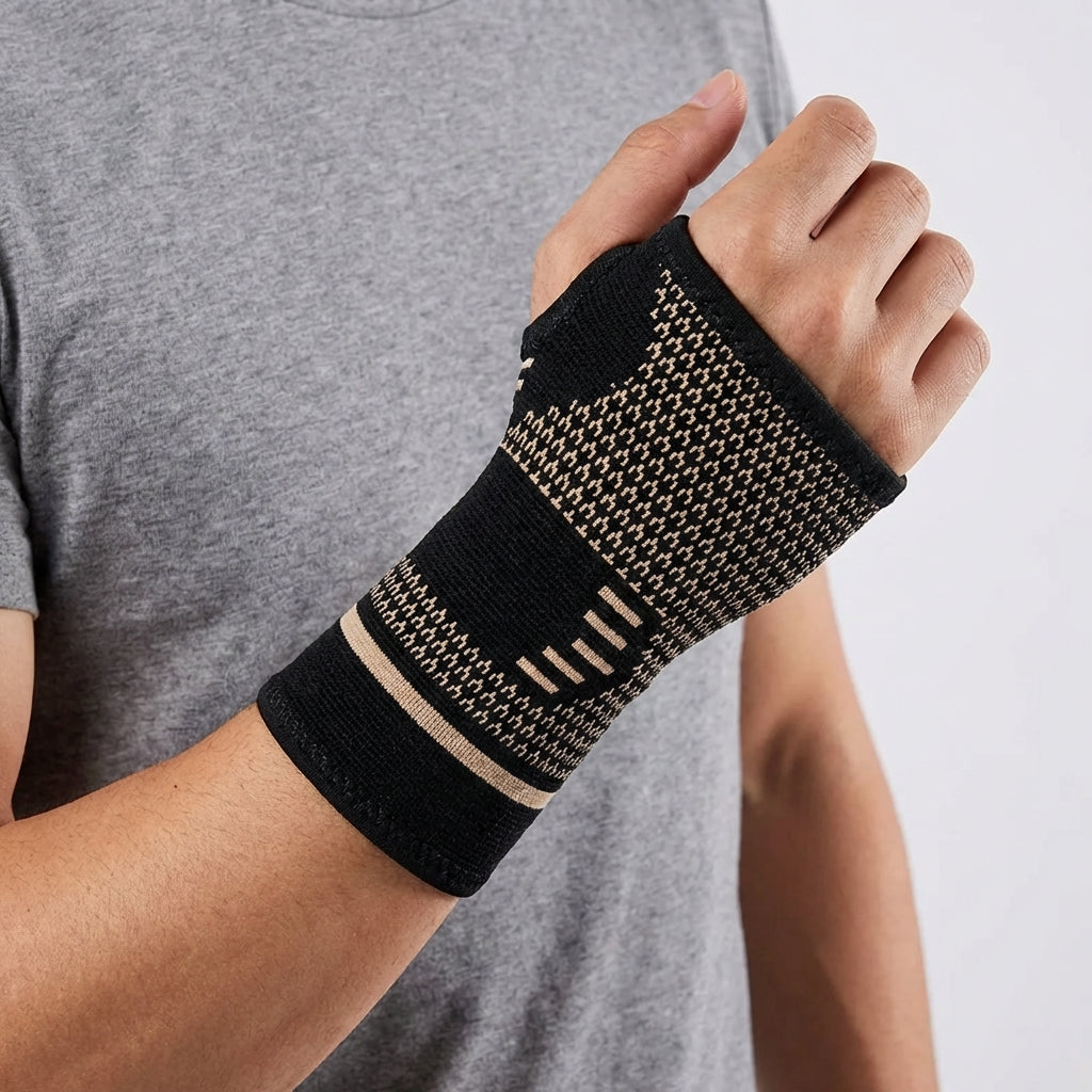 Kompressions-Handgelenkbandage für Sport und Alltag, atmungsaktiv