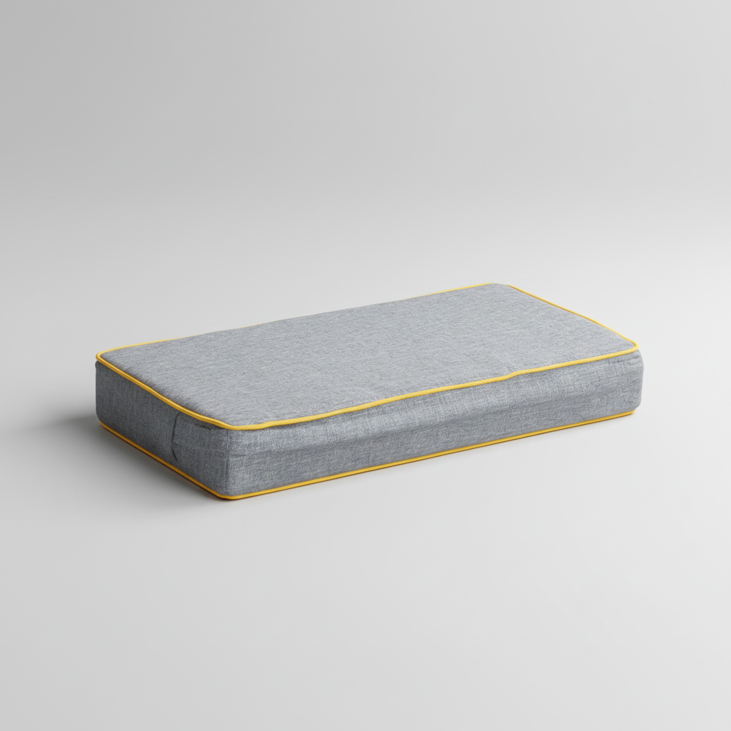 Gepolstertes Meditationskissen mit Bolster rutschfeste Basis