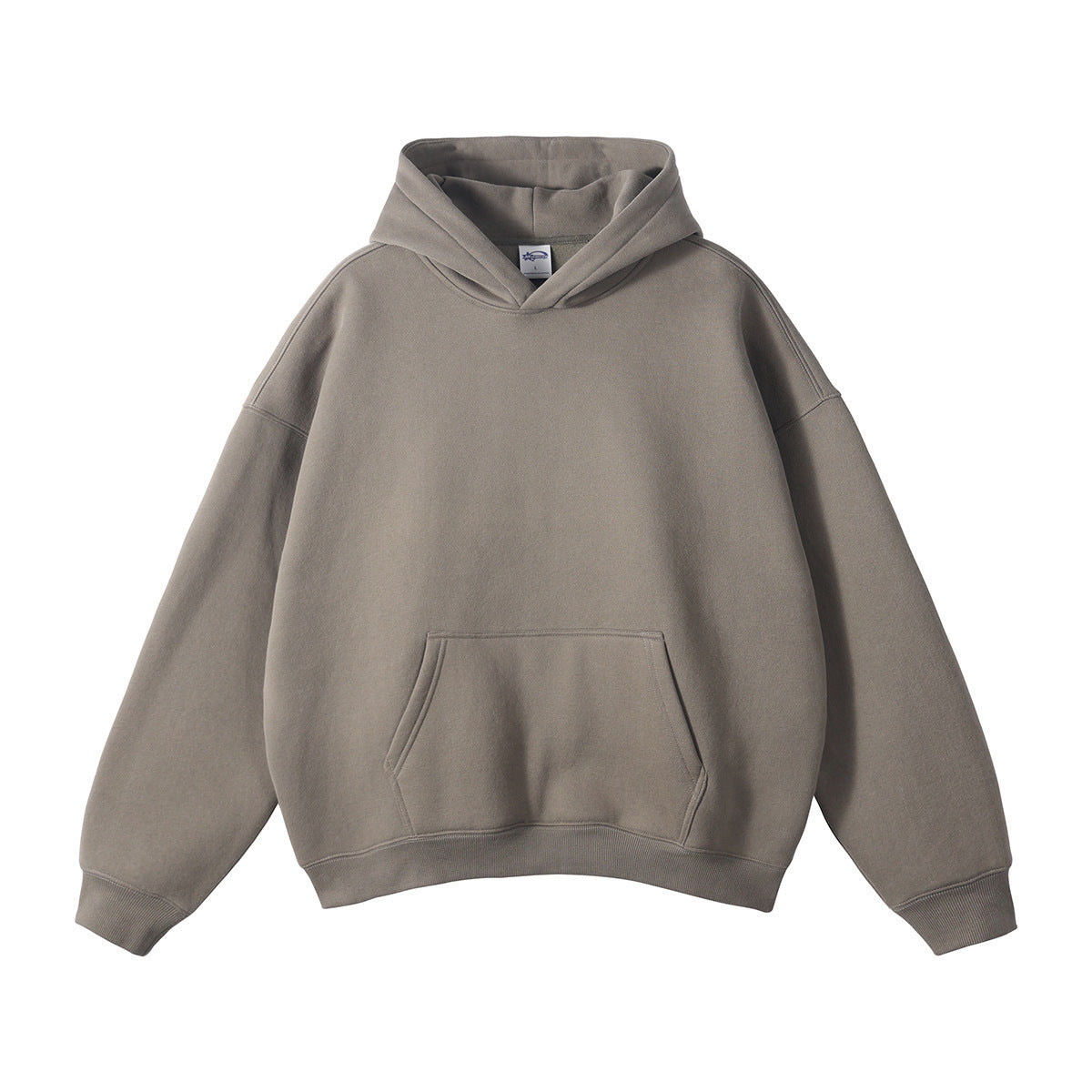Unisex-Kapuzensweatshirt aus Bio-Baumwolle in lockerer Passform, mit Kängurutasche