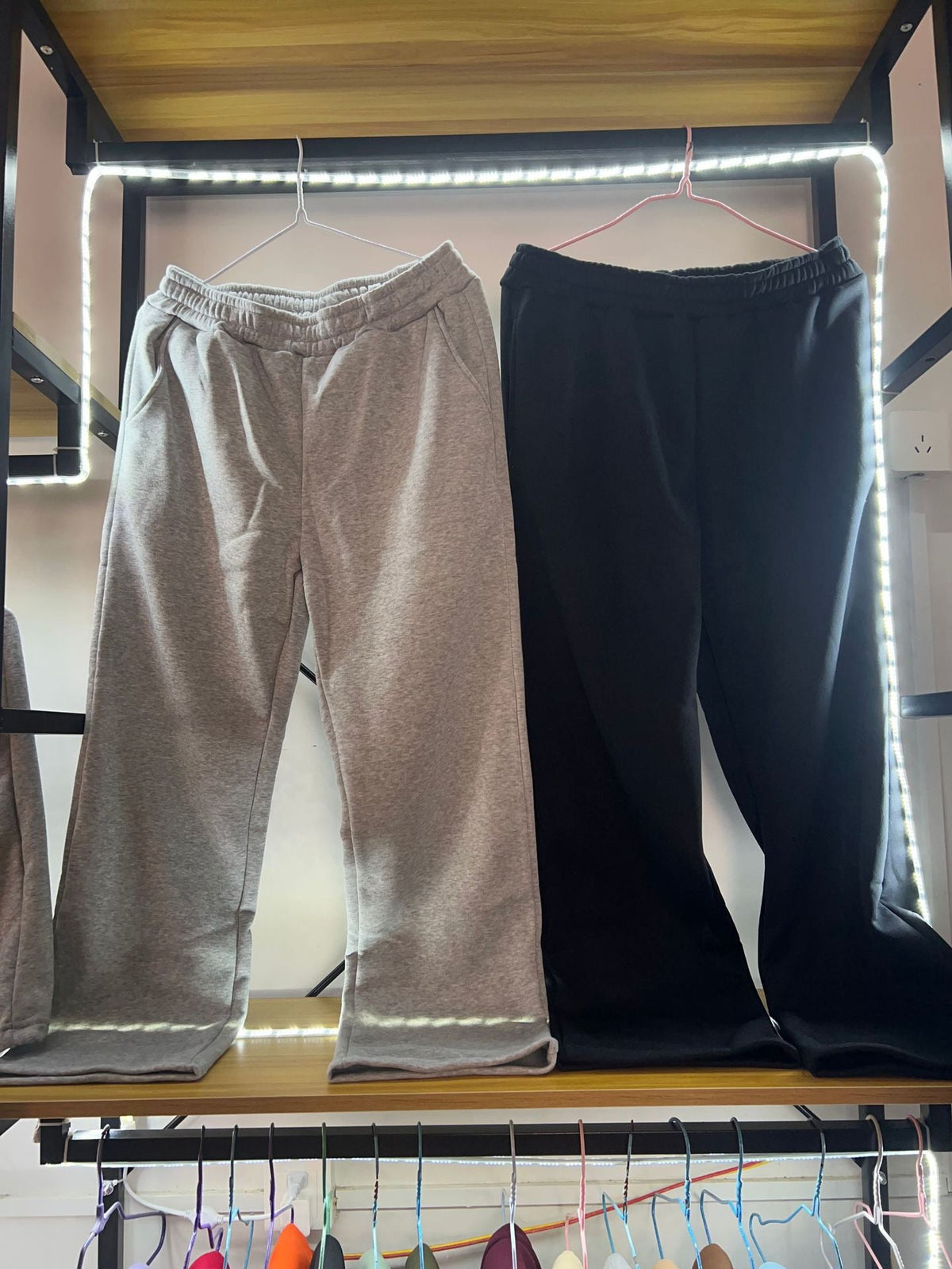Herren Oversize Zip-Hoodie und Relaxed Sweatpants Set