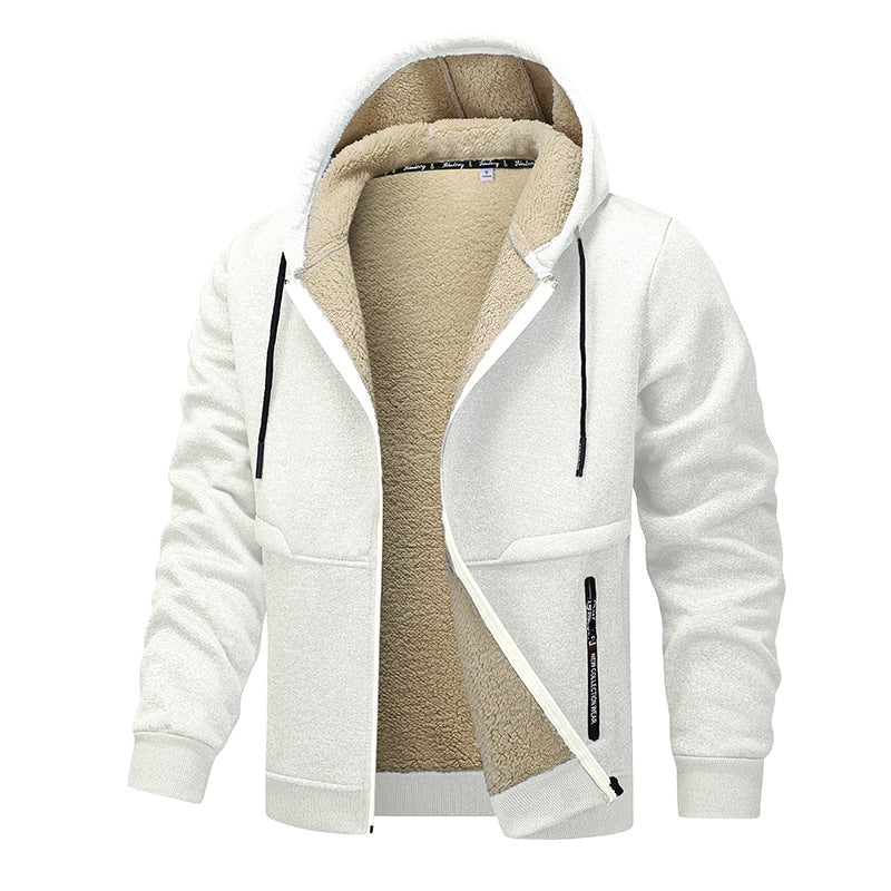 Nordspur | Schwere Kapuzenjacke mit Reißverschluss