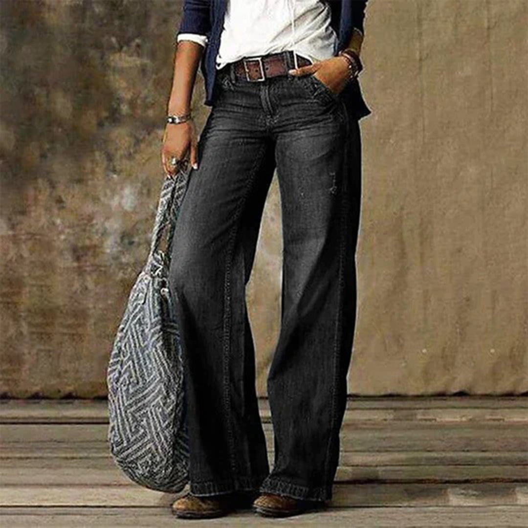 Relaxed Vintage Wide-Leg Jeans
