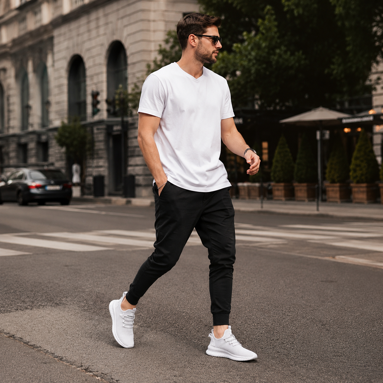 Orthopädische Herren-Walkingschuhe atmungsaktiv & leicht – OrthoStep ARON