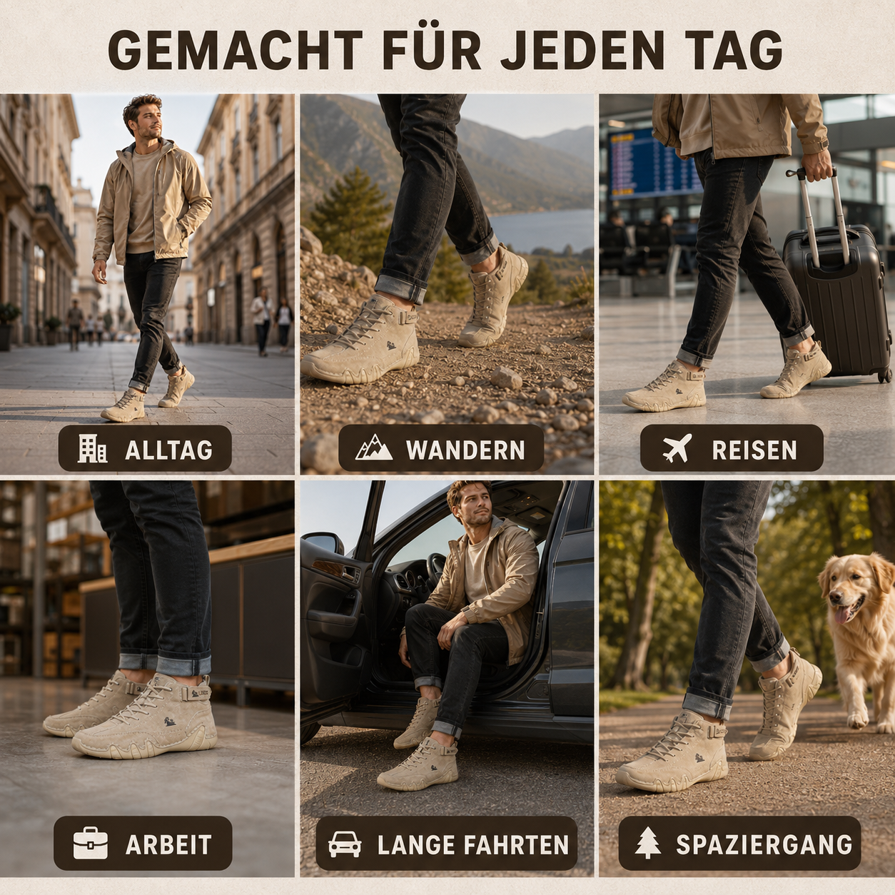 Orthopädische Schuhe Wasserdichter Rutschfester Barfußschuh – BergVital