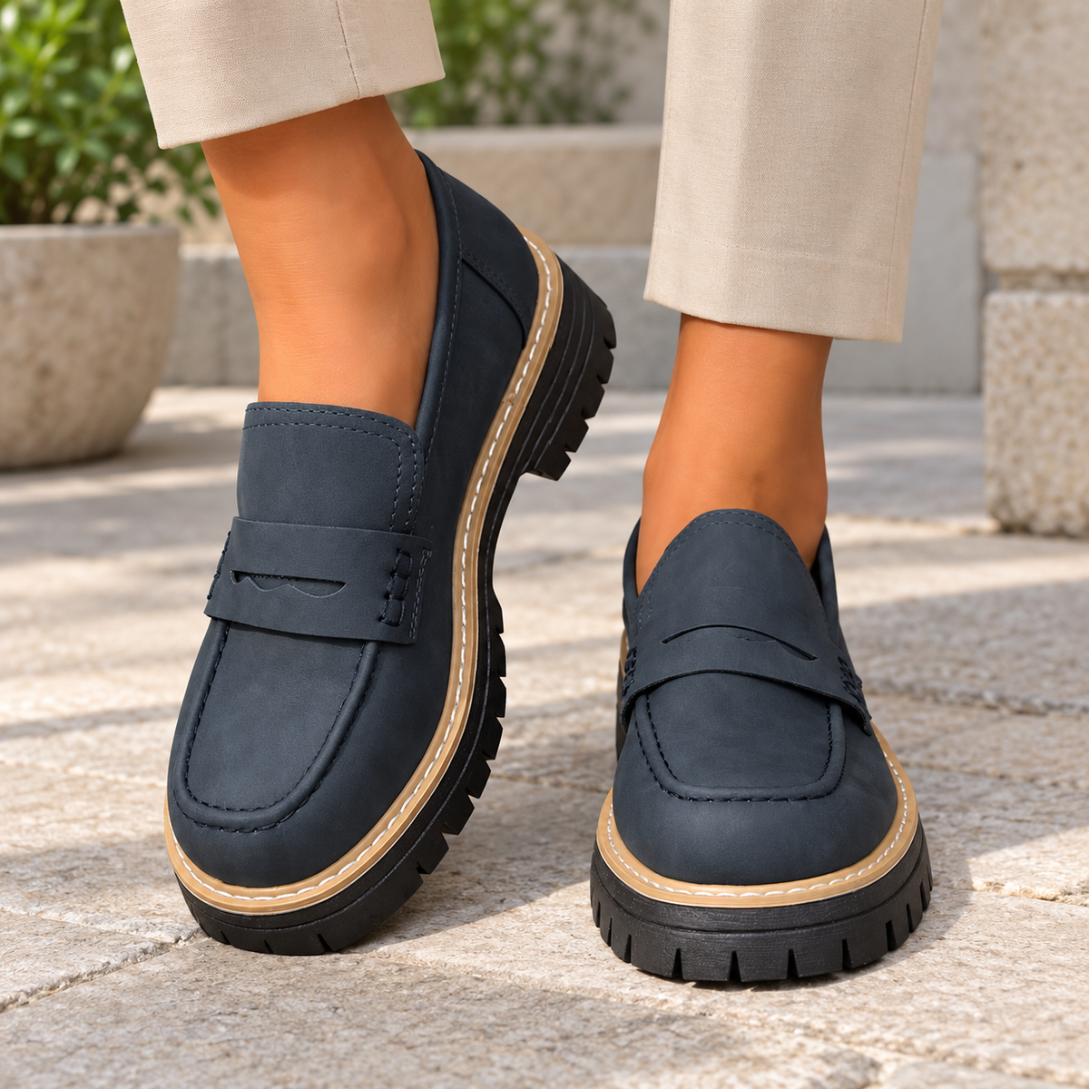 Orthopädische Schuhe für Damen & Herren, rutschfeste Walking Shoes – ErgoStep Slipper