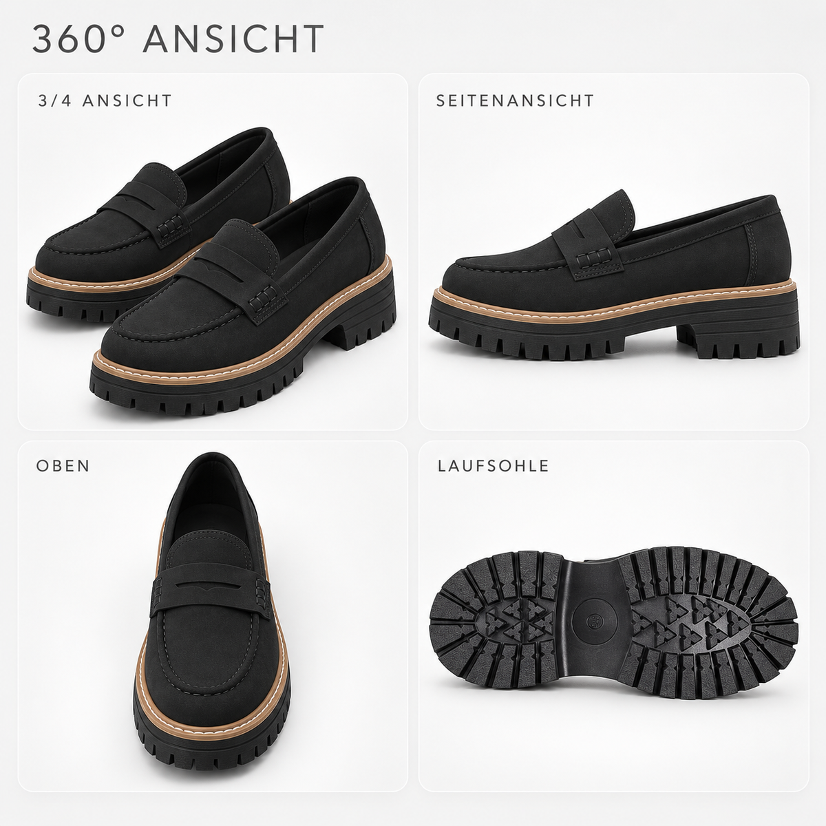 Orthopädische Schuhe für Damen & Herren, rutschfeste Walking Shoes – ErgoStep Slipper