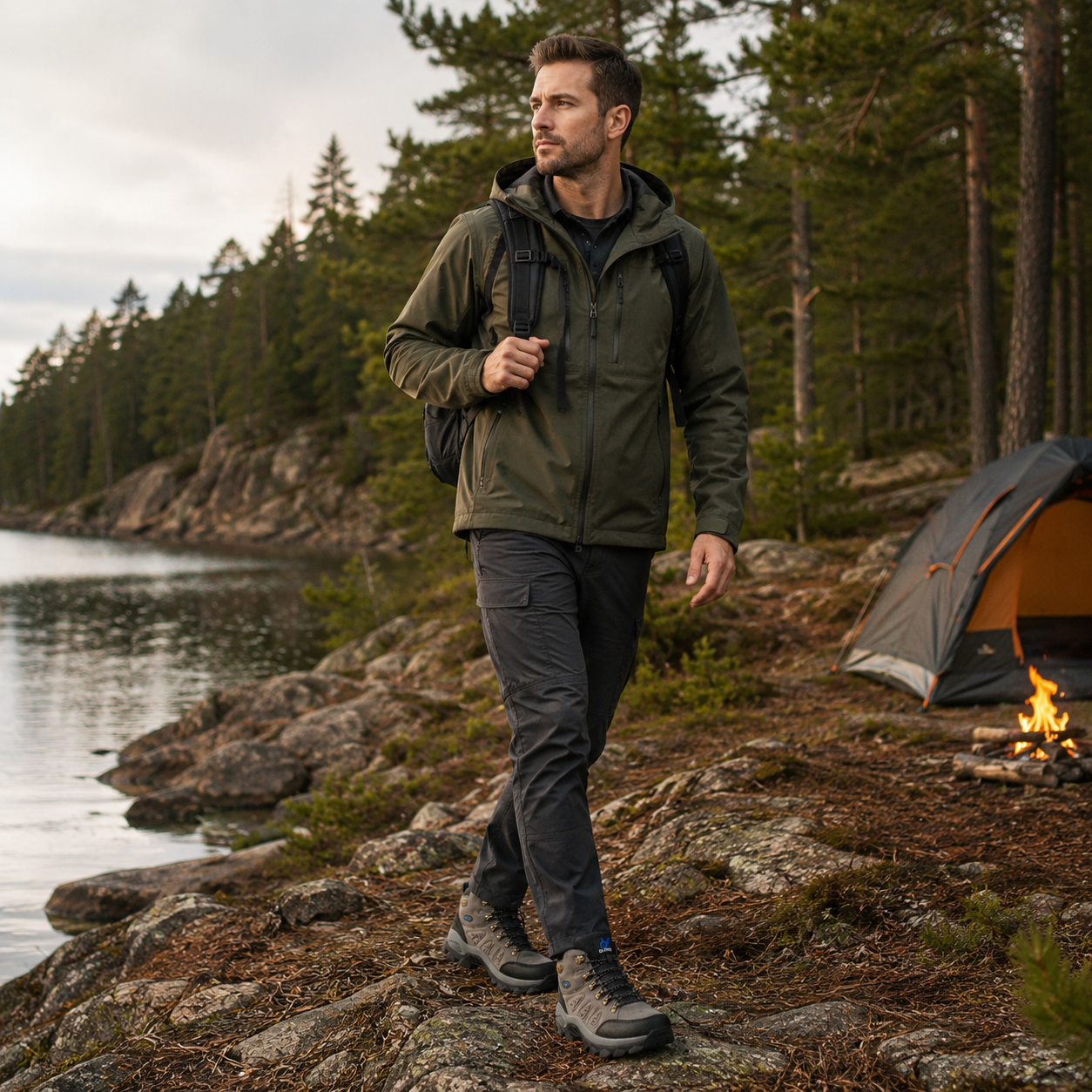 Orthopädische Wanderschuhe wasserdicht & rutschfest – TrailGuard Comfort
