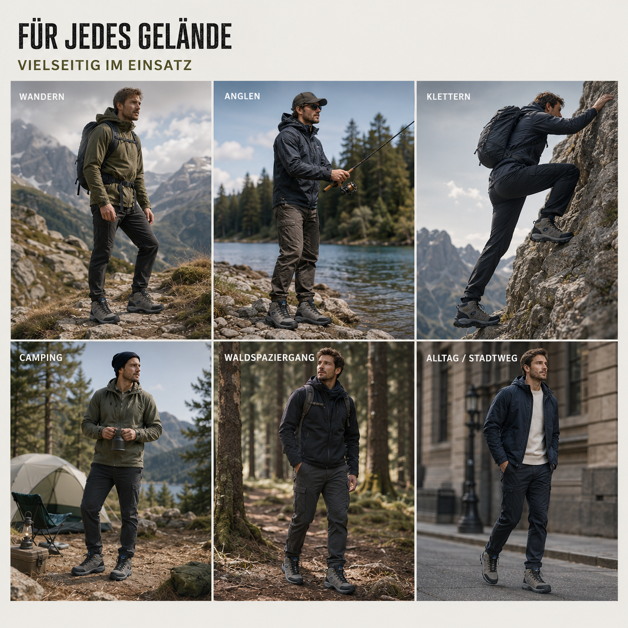 Orthopädische Wanderschuhe wasserdicht & rutschfest – TrailGuard Comfort