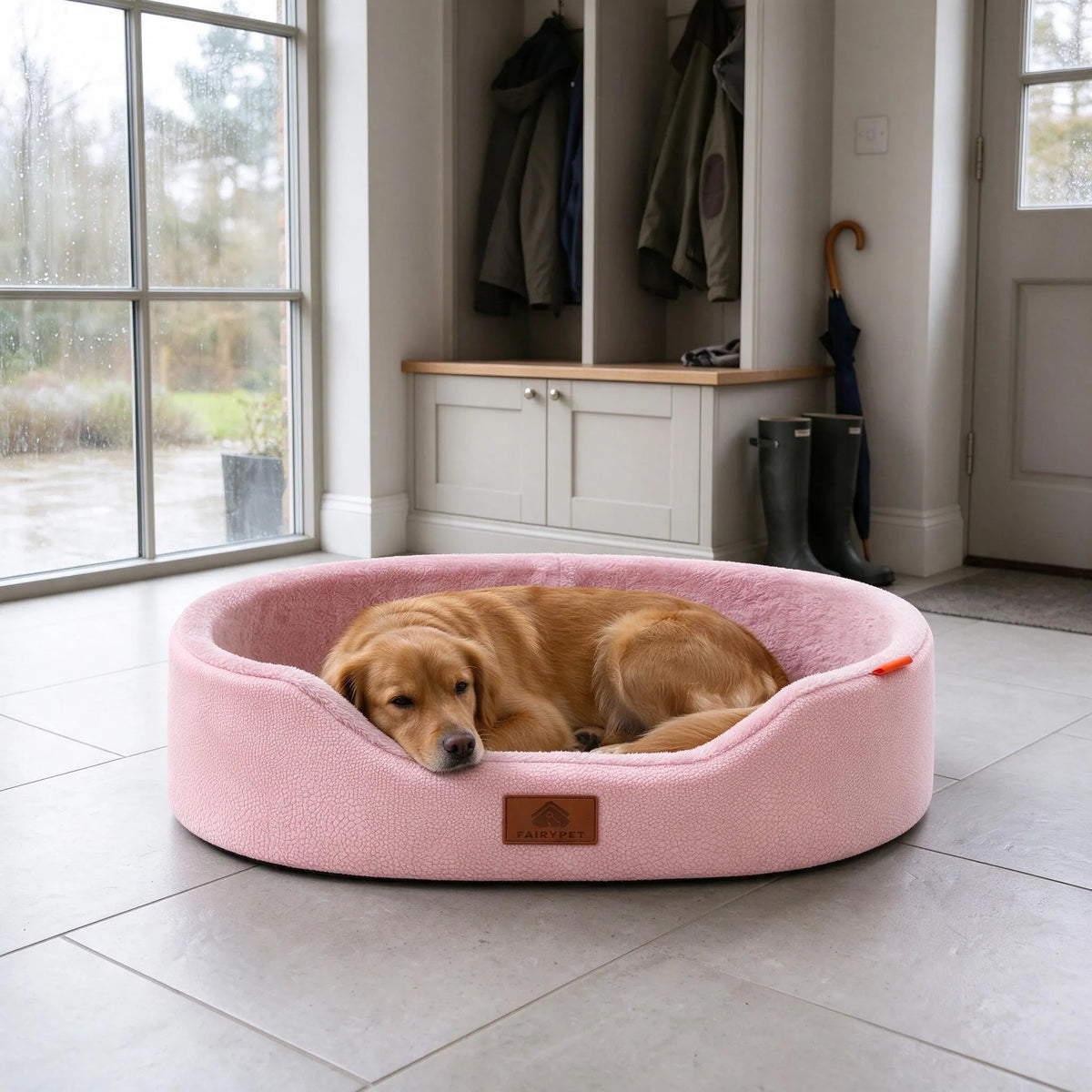 Orthopädisches Hundebett Im Couch-Stil | Wasserdichte Innenlage