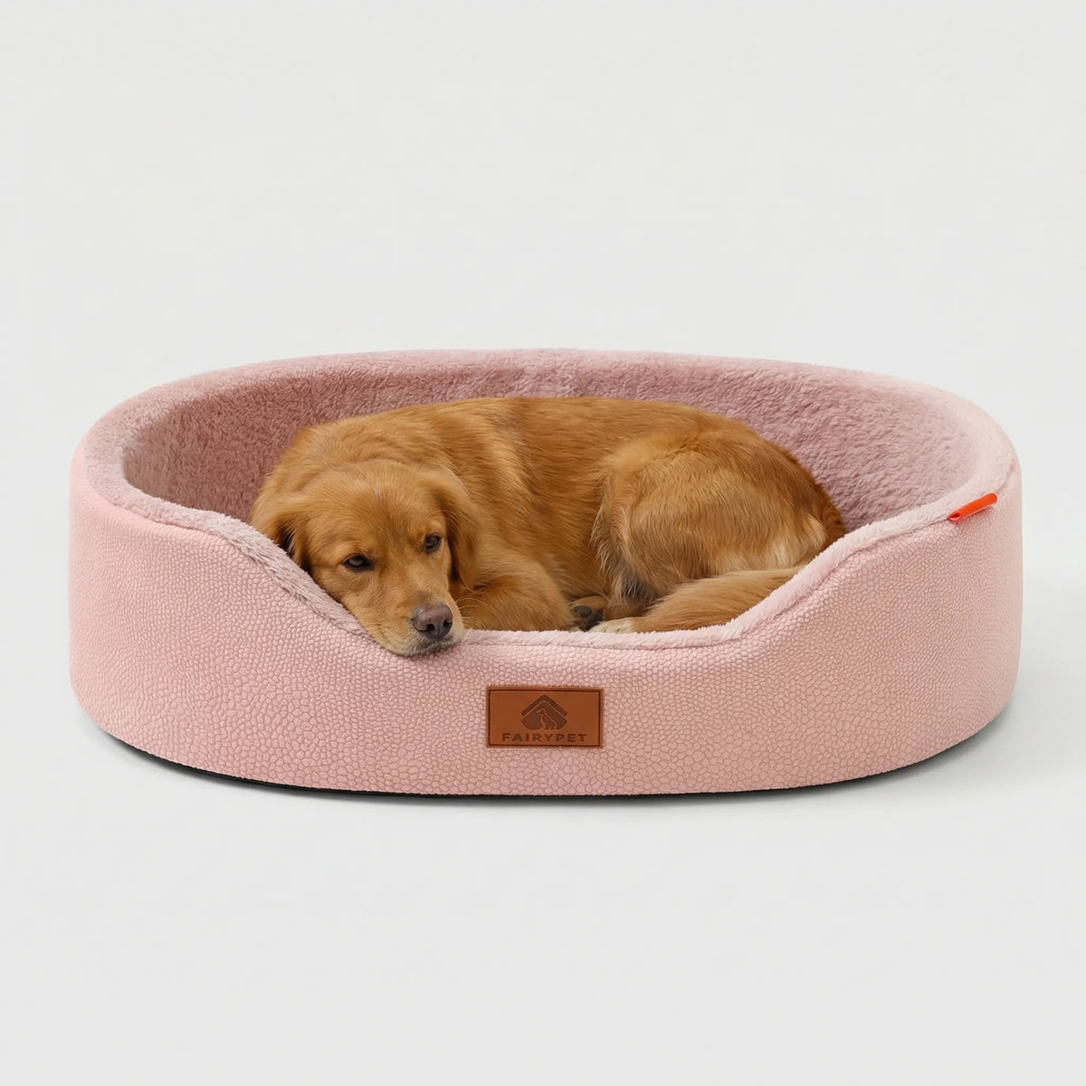 Orthopädisches Hundebett Oval Im Couch-Stil