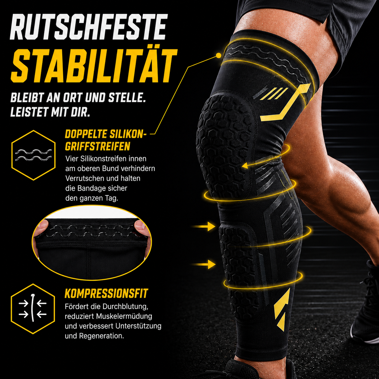 Nordspur | ProStanceX Kompressionsärmel in voller Länge