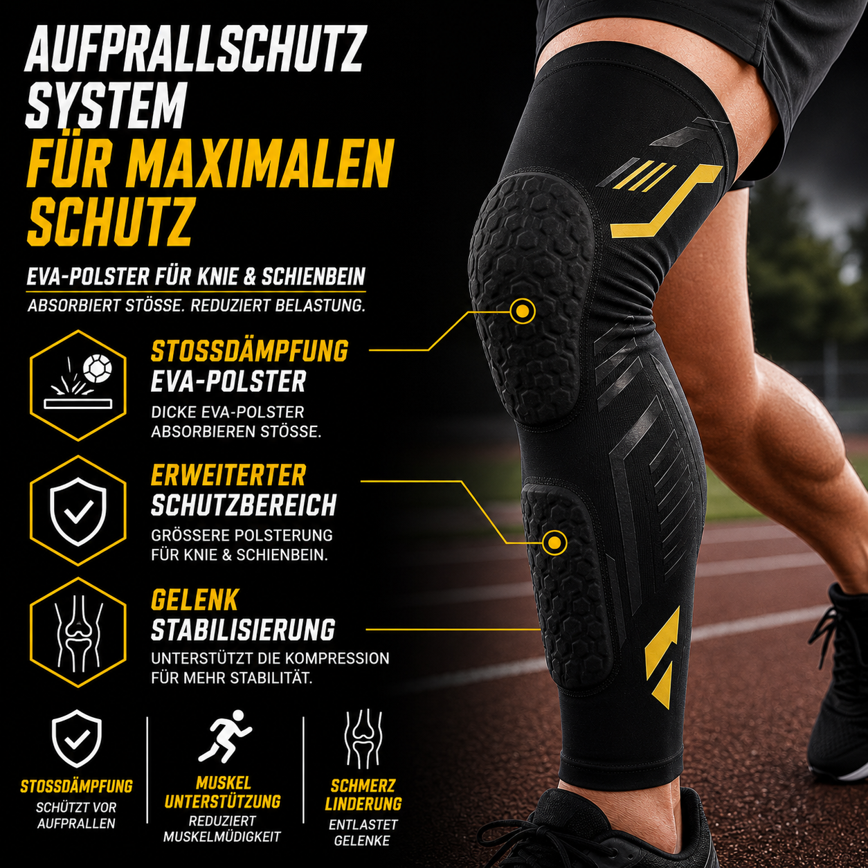 Nordspur | ProStanceX Kompressionsärmel in voller Länge