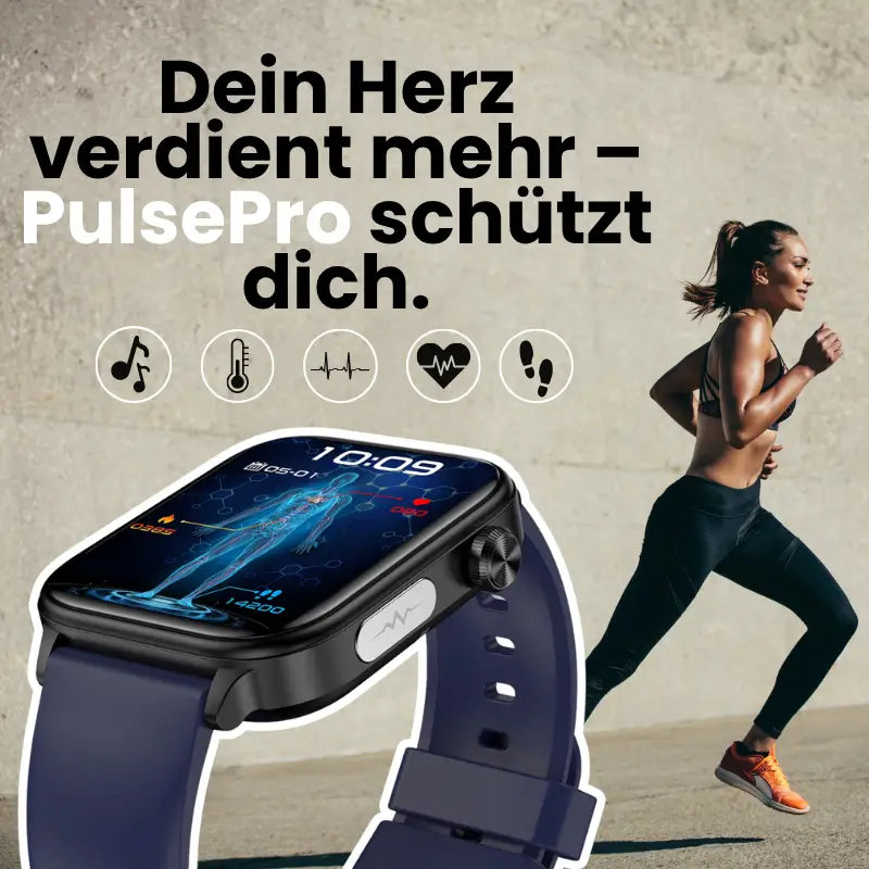 Smartwatch mit EKG- und Blutdruckmessung