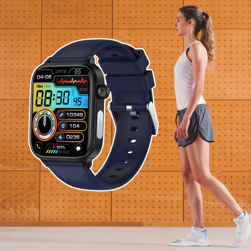 Smartwatch mit EKG- und Blutdruckmessung