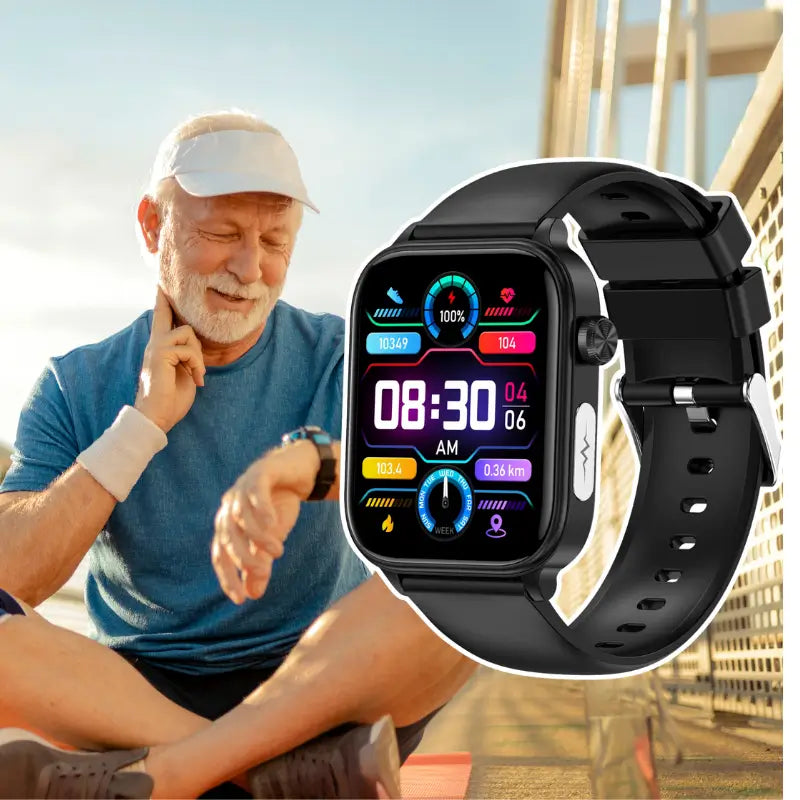 Smartwatch mit EKG- und Blutdruckmessung