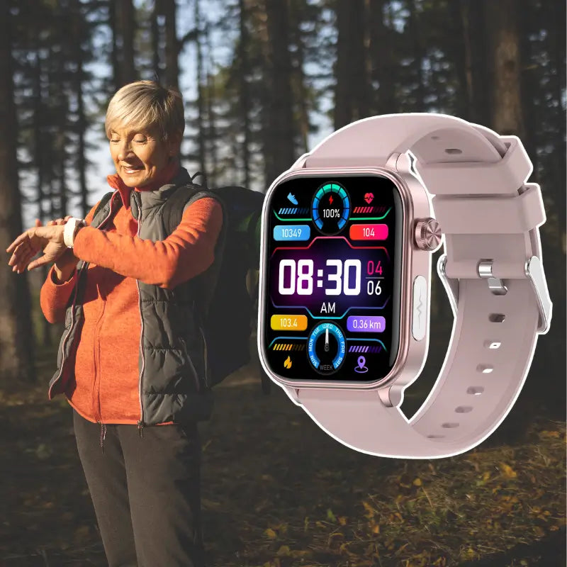 Smartwatch mit EKG- und Blutdruckmessung