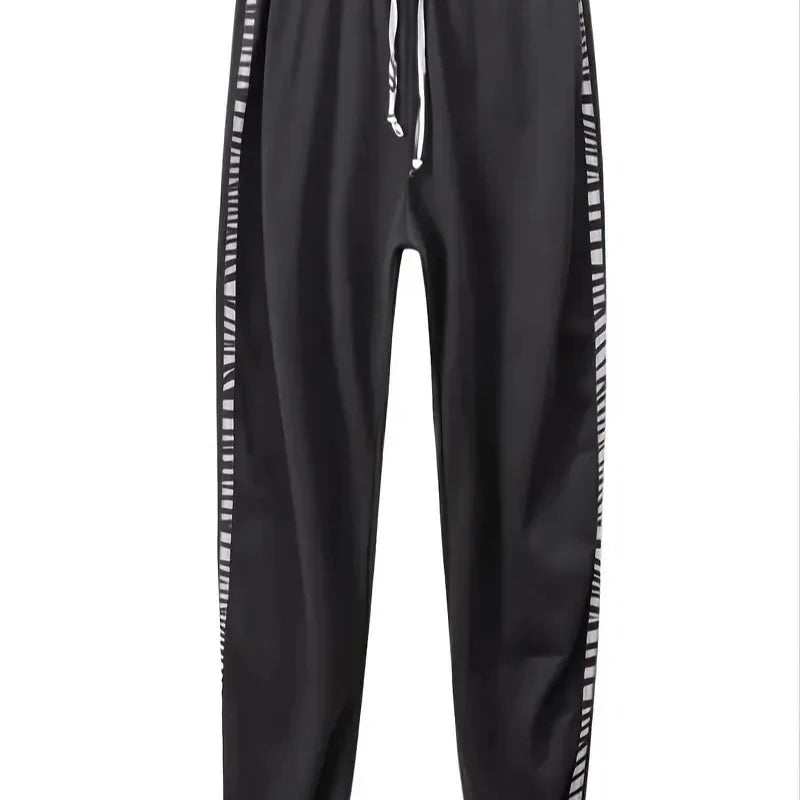 Damen Sportanzug Set aus zwei Teilen mit modernem Muster