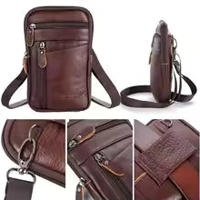 Camden Leder Crossbody Tasche