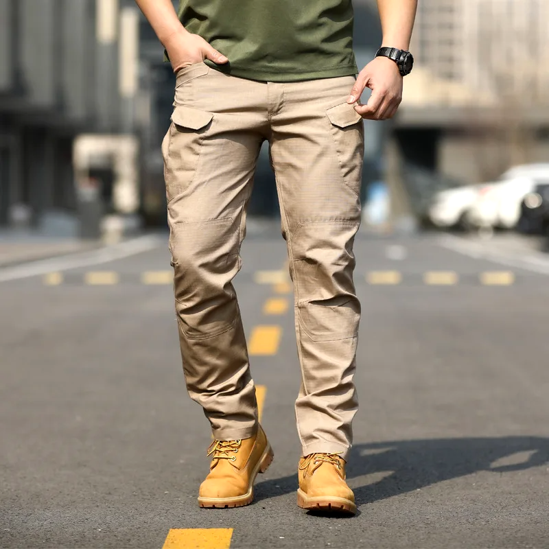 Herren Taktische Hose mit Wasserdichtem und Winddichtem Schutz für den Outdoor-Einsatz