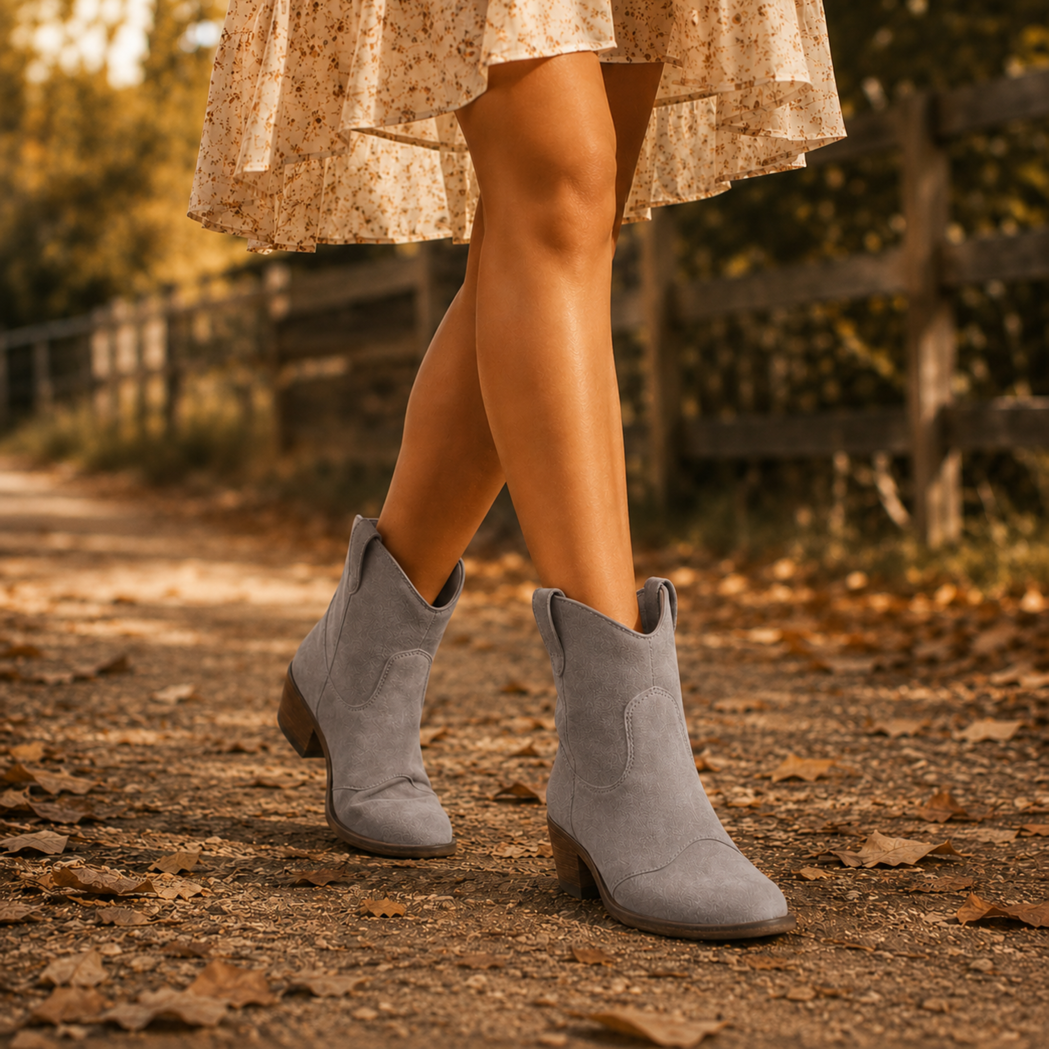 Schuhe Stiefeletten im Western-Stil – Carlotta Boots