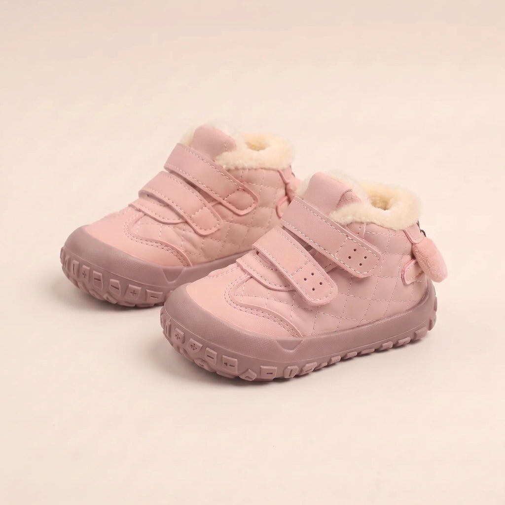 Flausch Tretter Winterstiefel | Warme Fleece Schuhe für erste Schritte