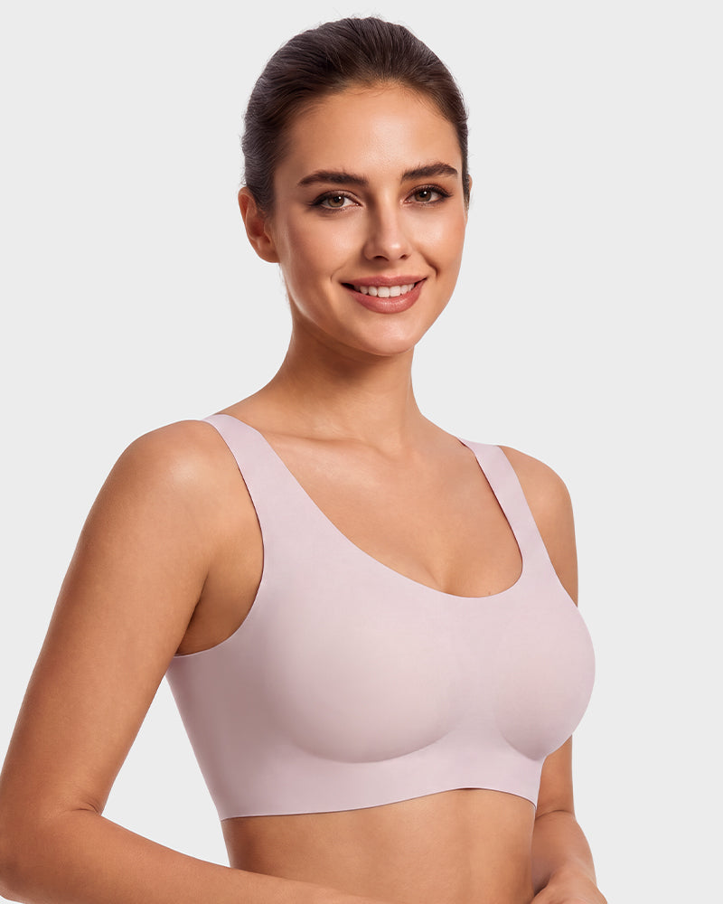 Nahtloser drahtloser BH mit voller Abdeckung