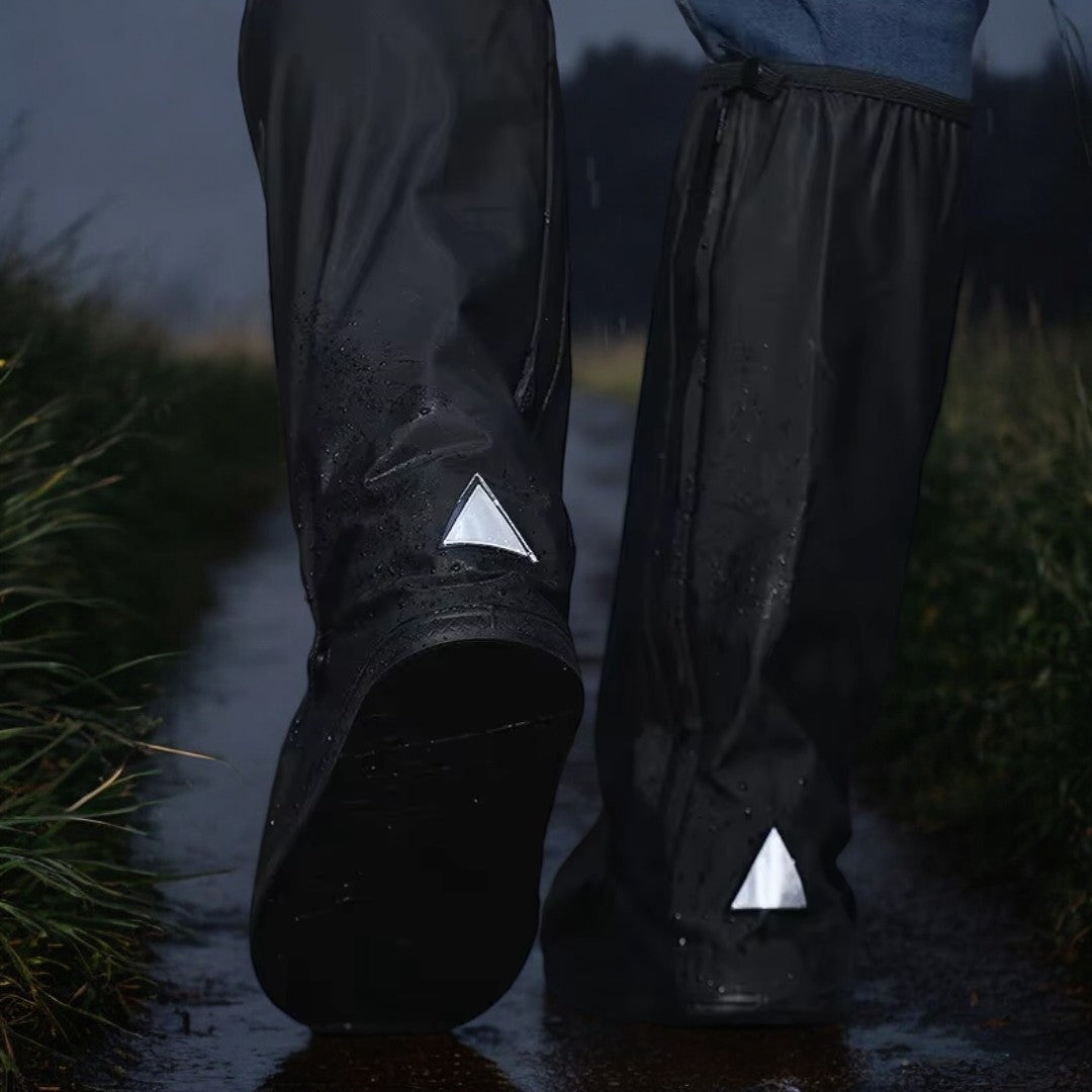 Wasserdichte Überschuhe mit Reflektor & hoher Spitze – ShoeCover