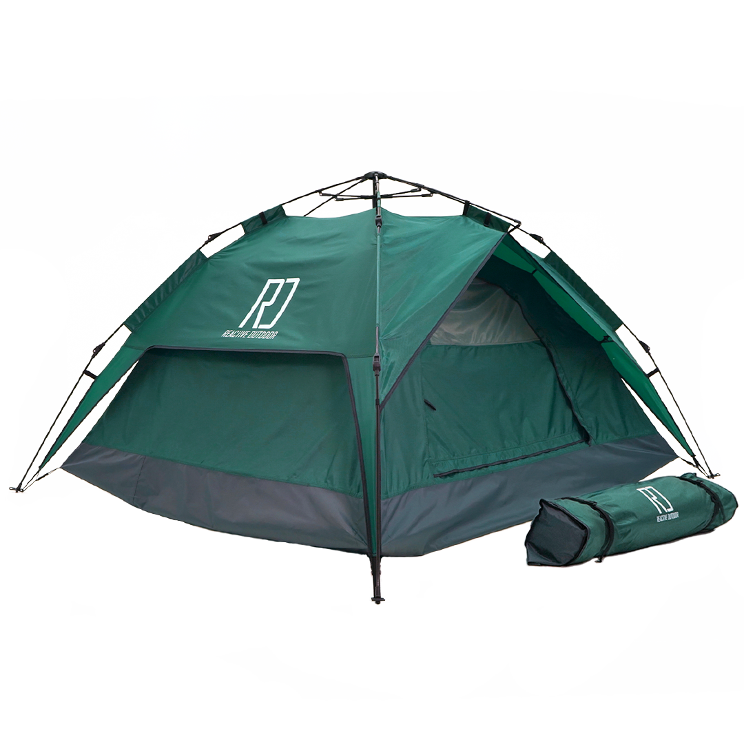 Großes 3-Sekunden-Zelt + GRATIS Camping-Plane (Bis zu 3 Personen)