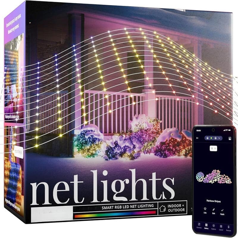 Smart RGBIC Outdoor LED Netzlichter
