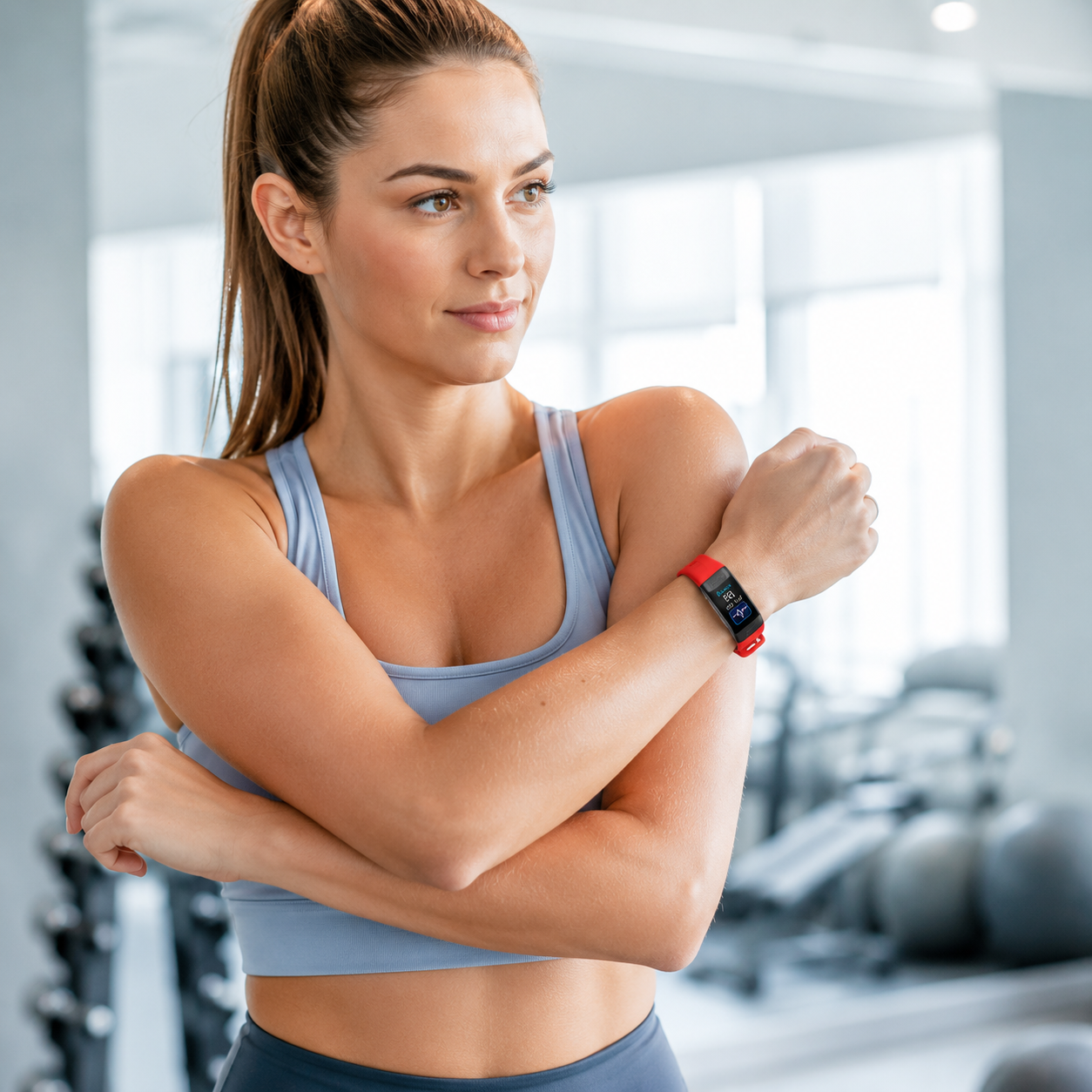 Smartwatch mit EKG, Blutdruck- & Schlaftracking – P11Plus HealthBand