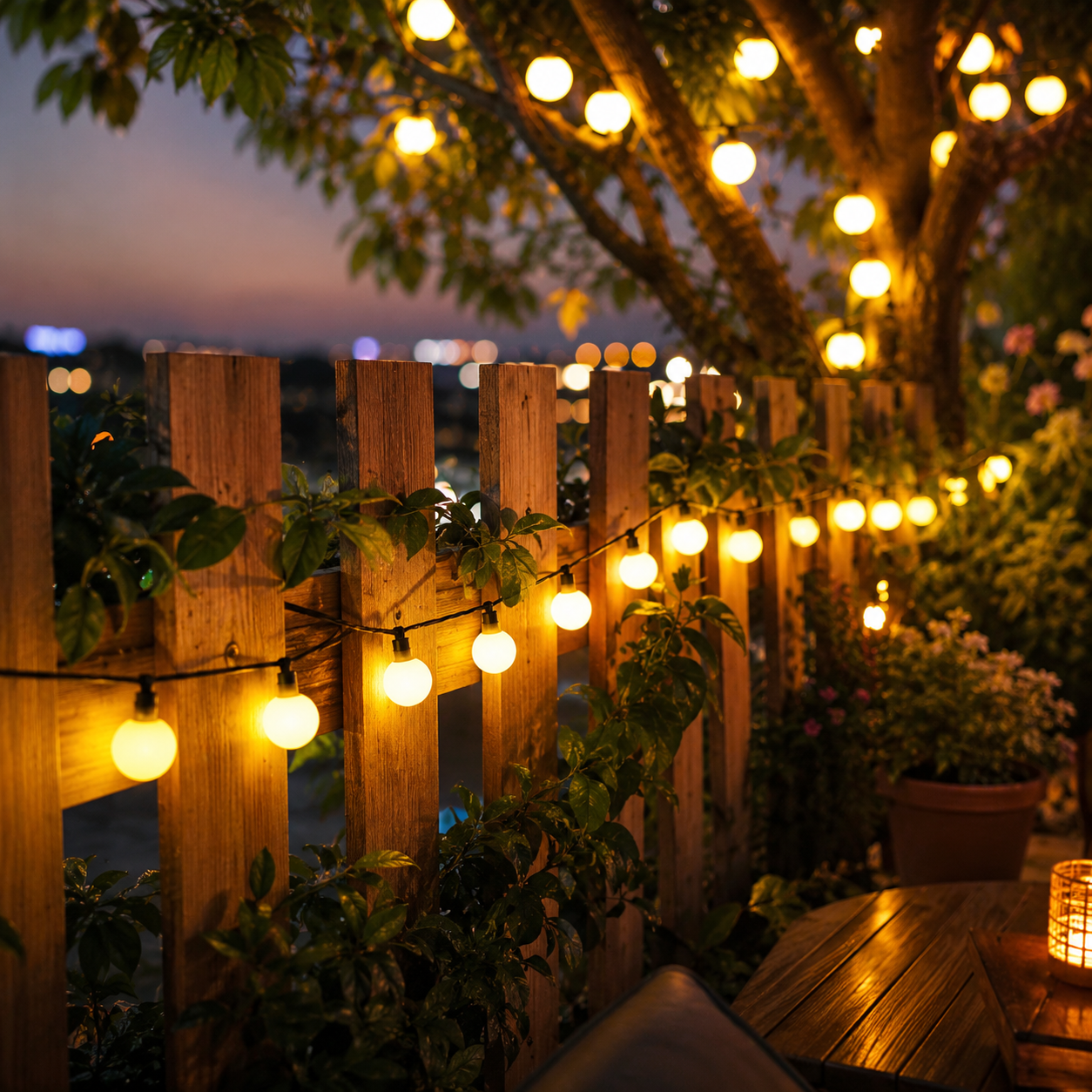 Solar LED Lichterkette Outdoor wasserdicht – GlowSphere