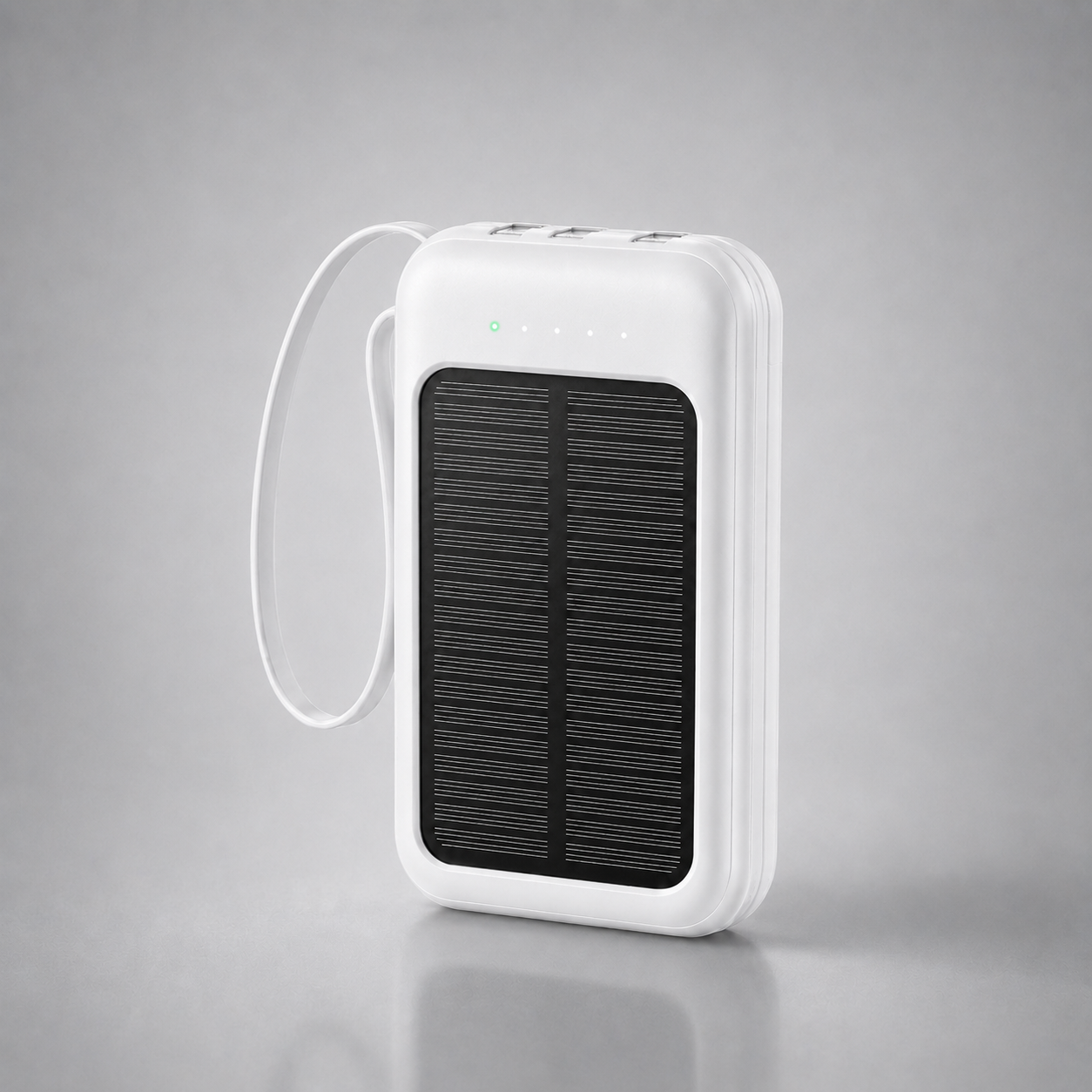 Solar Powerbank 20000mAh mit LED & Kabeln – SunCharge Ultra