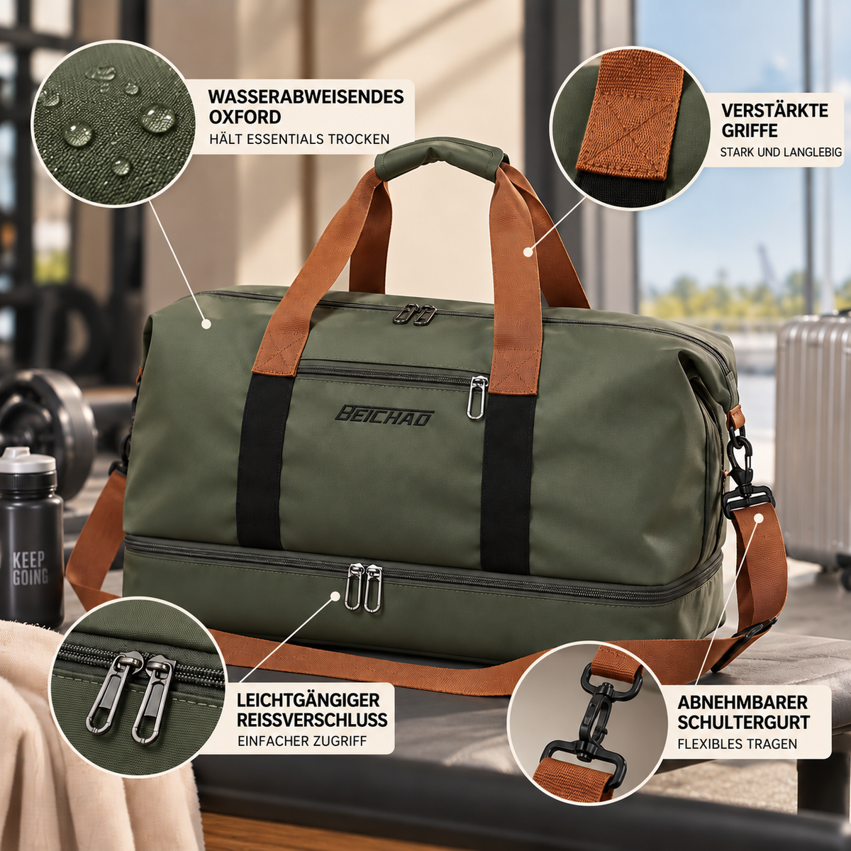 Sporttasche – ReiseFlex