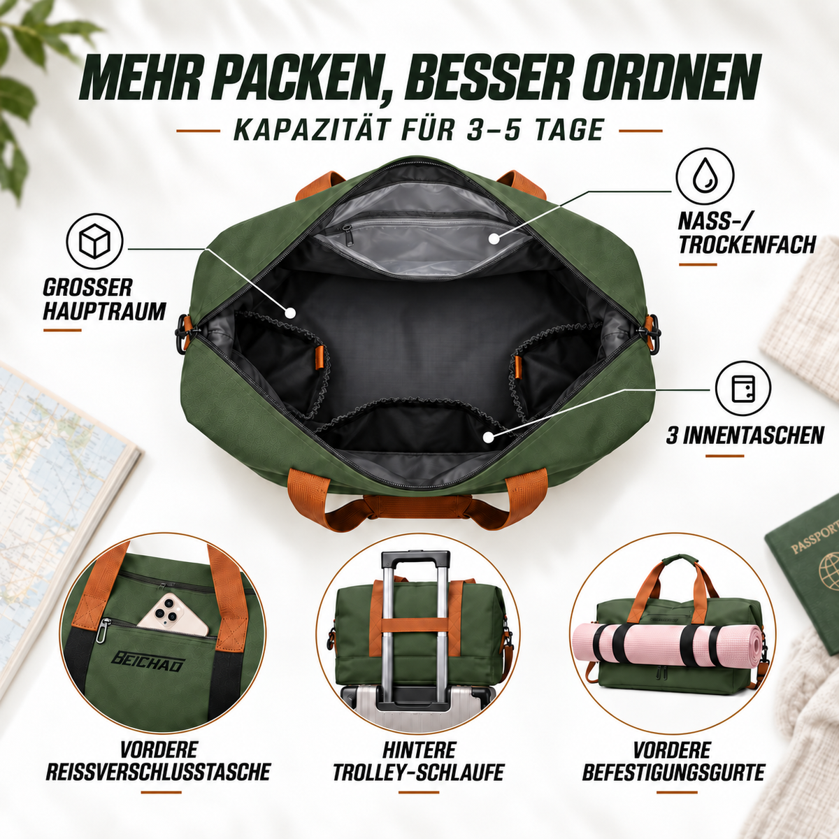 Sporttasche – ReiseFlex
