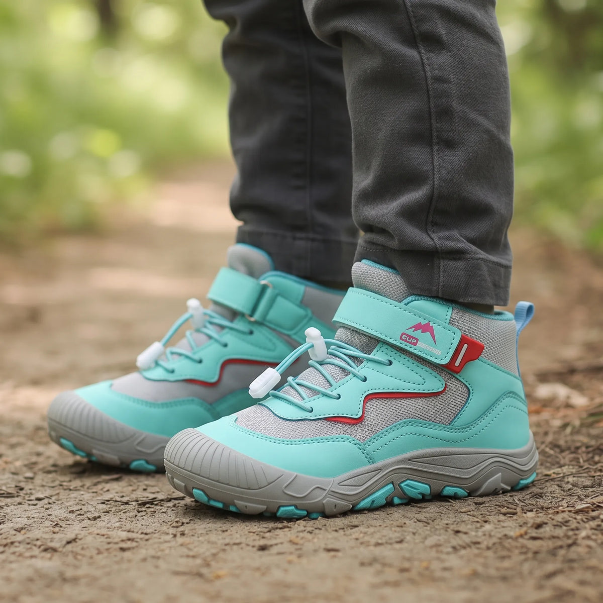 Stabilität im Gelände | Kinder-Mittelhoch-Wanderstiefel