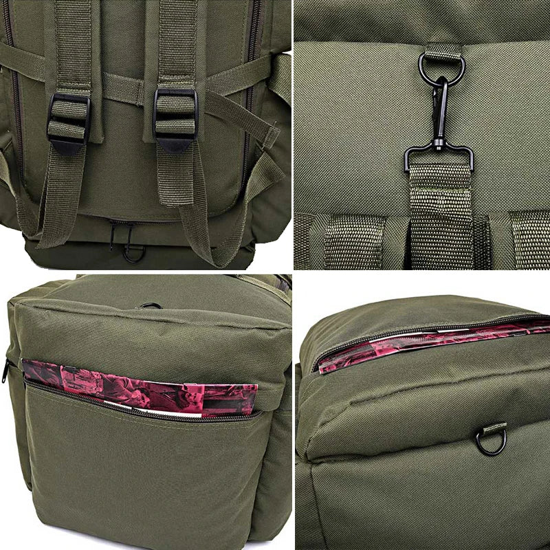 Taktischer Ausrüstungsrucksack Mit 100 Liter Volumen