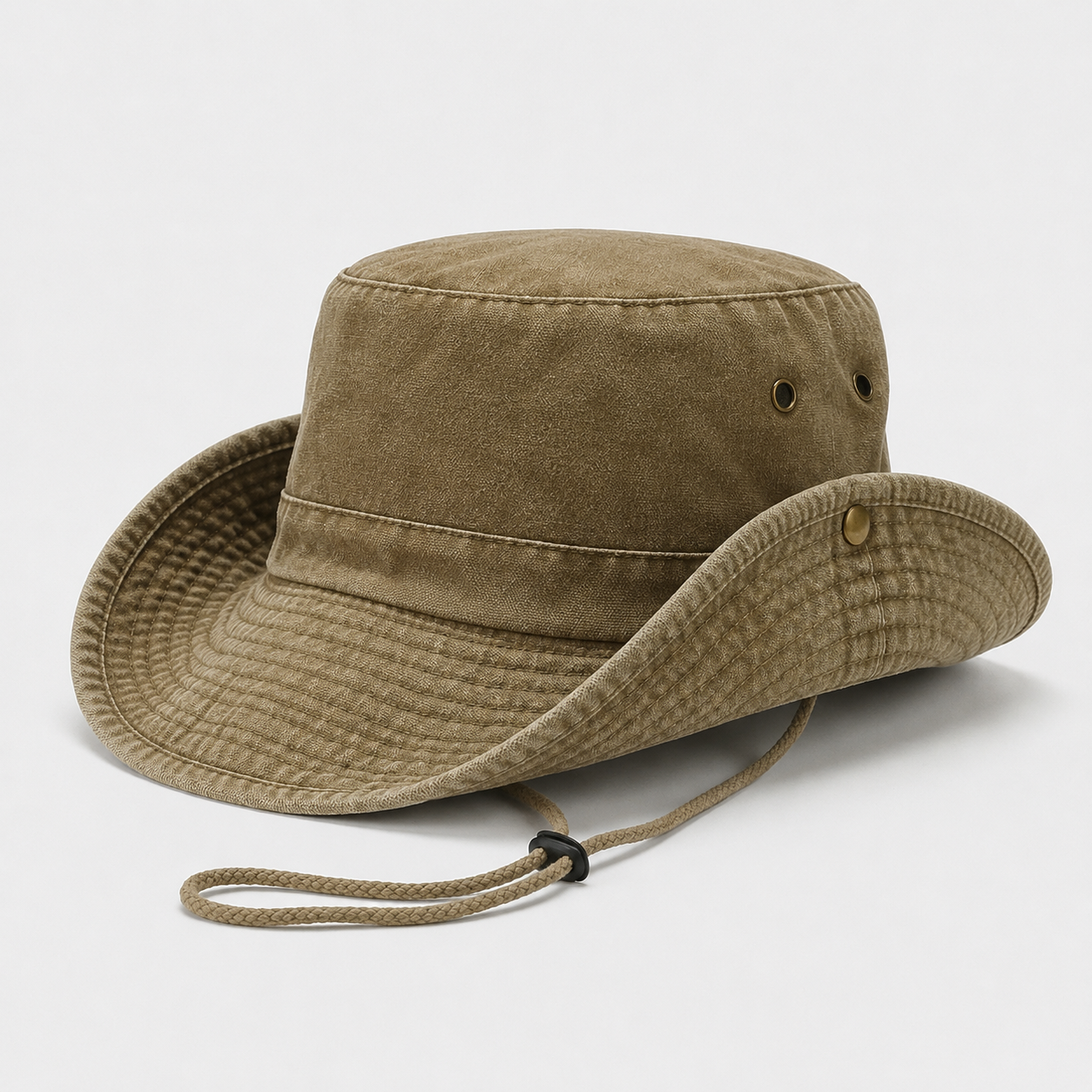 Nordspur | Brimlow Unisex Flachkrone Einfarbiger Hut